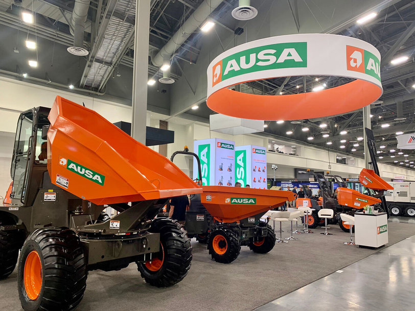 WITH WORLD OF CONCRETE, AUSA RETURNS TO A MAJOR TRADE FAIR SINCE THE PANDEMIC BEGAN